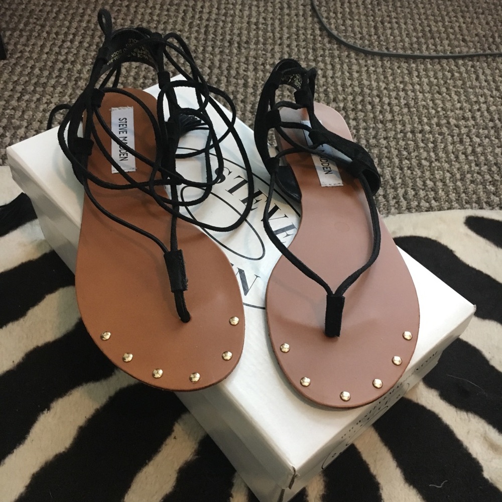 Black Steve Madden Sandals